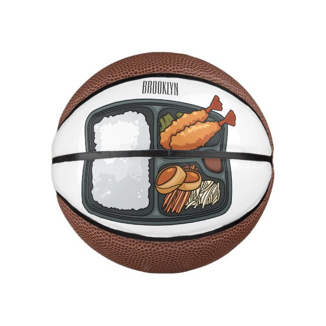 Bento cartoon illustration  mini basketball (Front)
