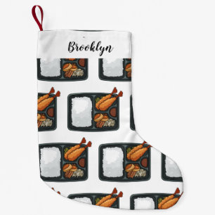 Bento cartoon illustration small christmas stocking