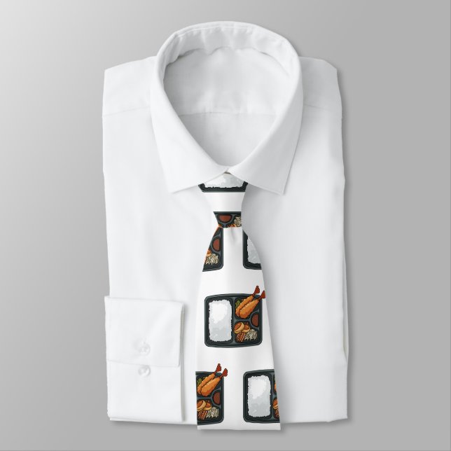 Bento cartoon illustration   tie (Tied)