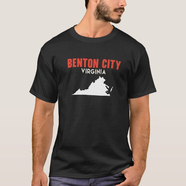 Benton City Washington USA State America Travel Wa T-Shirt (Front)