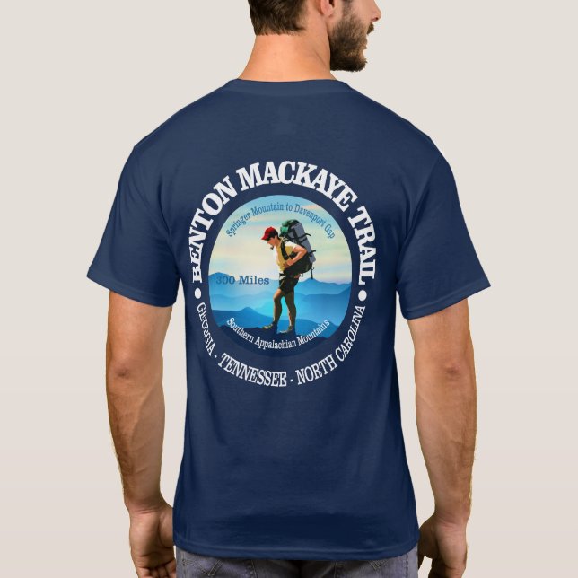 Benton MacKaye Trail (Hiker C) T-Shirt (Back)