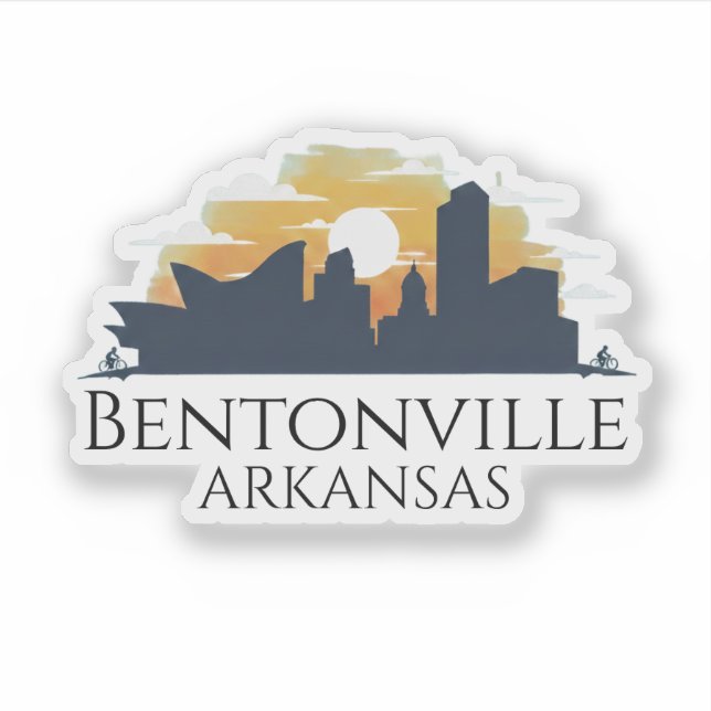 Bentonville Skyline, Arkansas (Front)
