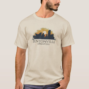 Bentonville Skyline, Arkansas T-Shirt