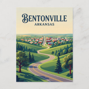 Bentonville USA Postcard