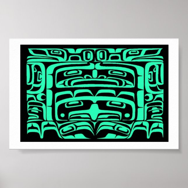 Bentwood Box Design Poster (Front)