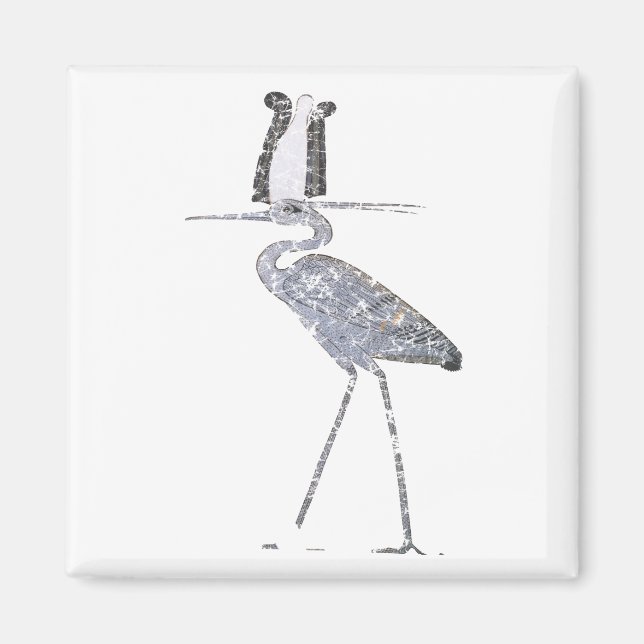 Benu Bird Magnet (Front)