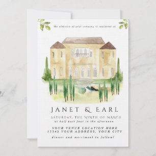 Benvenuti Italia Wedding Invitations