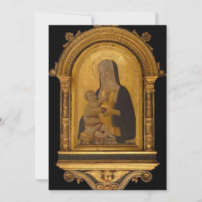 Benvenuto di Giovanni - Saint Nicholas Invitation (Front)