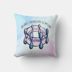 Benzene Molecule Organic Chemistry Cushion