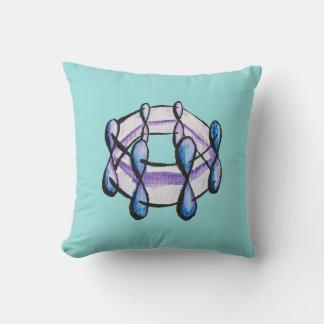 Benzene Molecule Organic Chemistry Student Teacher Cushion