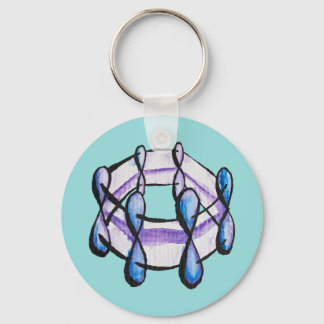 Benzene Molecule Organic Chemistry Student Teacher Key Ring