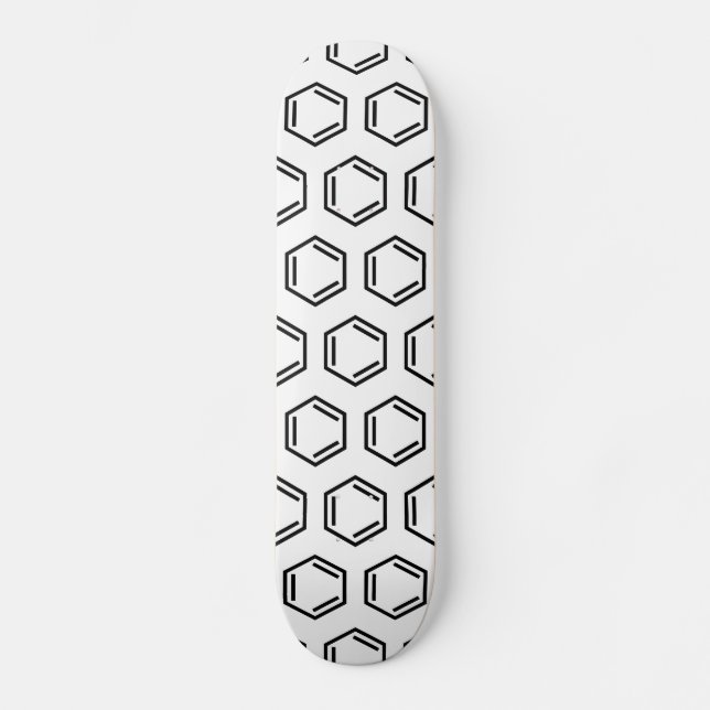 BENZENE RING SYMBOL SKATEBOARD (Front)