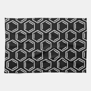 BENZENE RING SYMBOL TEA TOWEL