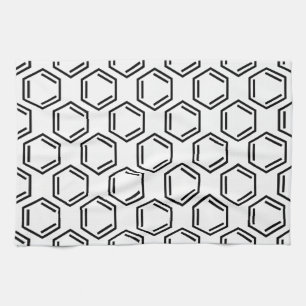 BENZENE RING SYMBOL TEA TOWEL