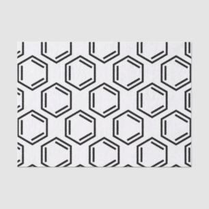BENZENE RING SYMBOL TISSUE PAPER