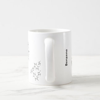 Benzene structures coffee mug