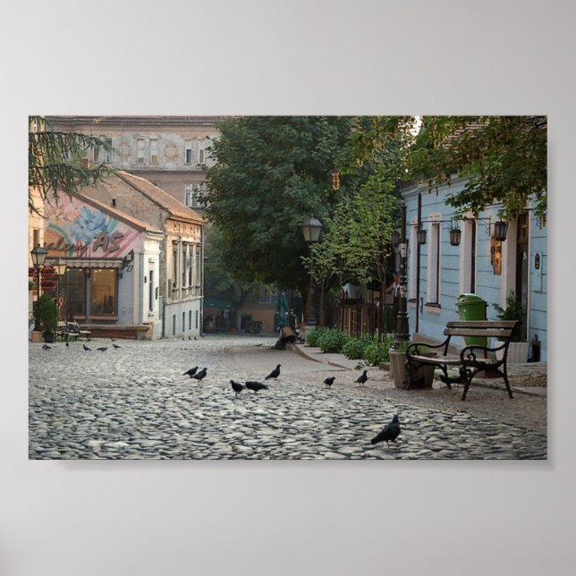 Beograd Skadarlija Srbija Poster (Front)