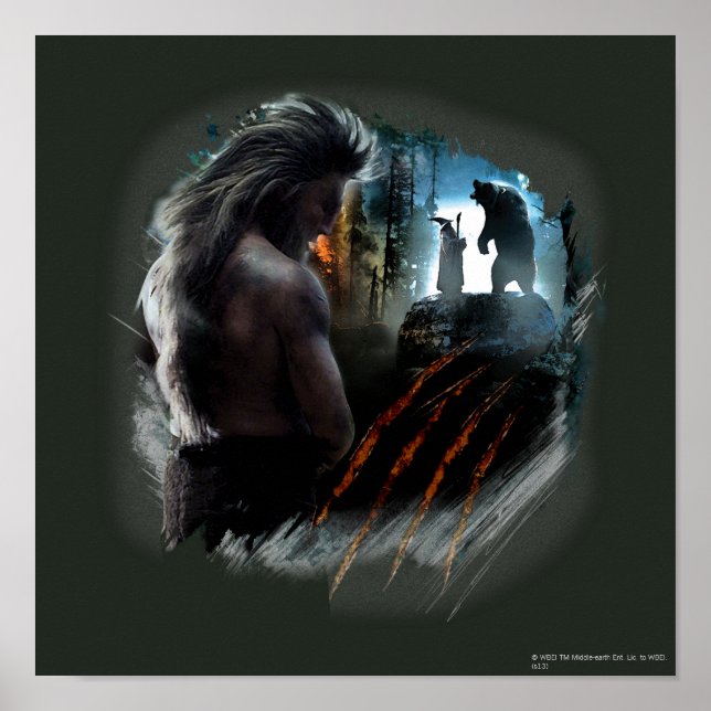 BEORN™ And Gandalf Graphic Poster (Front)