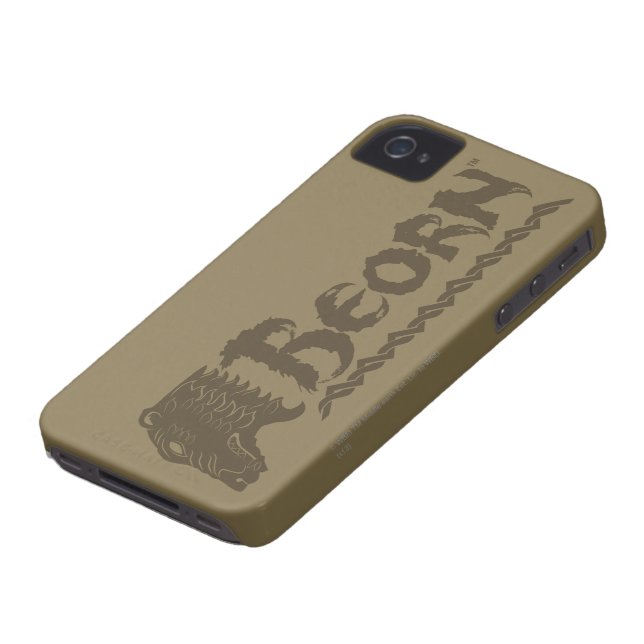 BEORN™ Bear Head Name Case-Mate iPhone Case (Bottom)