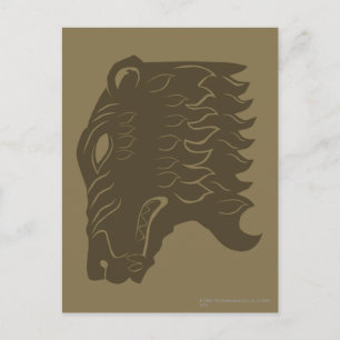 BEORN™  Bear Head Symbol Postcard