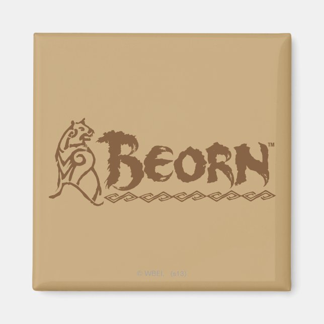 BEORN™ Bear Name Magnet (Front)