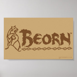 BEORN™ Bear Name Poster