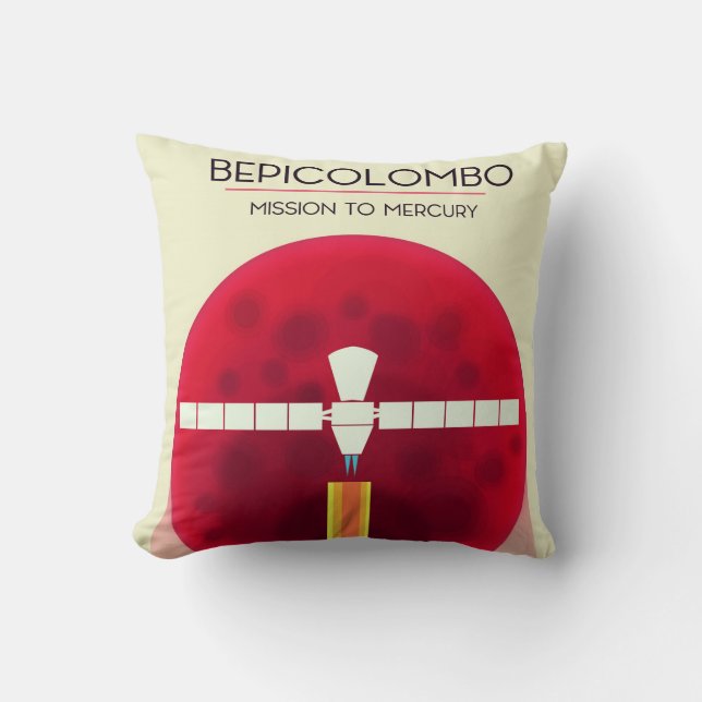 BepiColombo mission to mercury Cushion (Front)