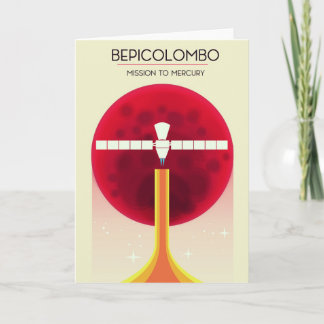 BepiColombo mission to Mercury Holiday Card