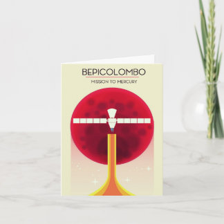 BepiColombo mission to Mercury Holiday Card