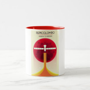 BepiColombo mission to mercury Two-Tone Coffee Mug