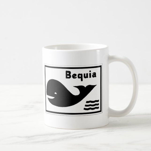 Bequia Flag Coffee Mug (Right)