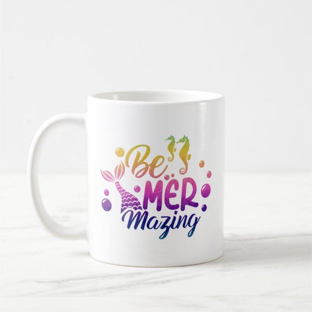 Ber mazing fish coffee mug (Left)