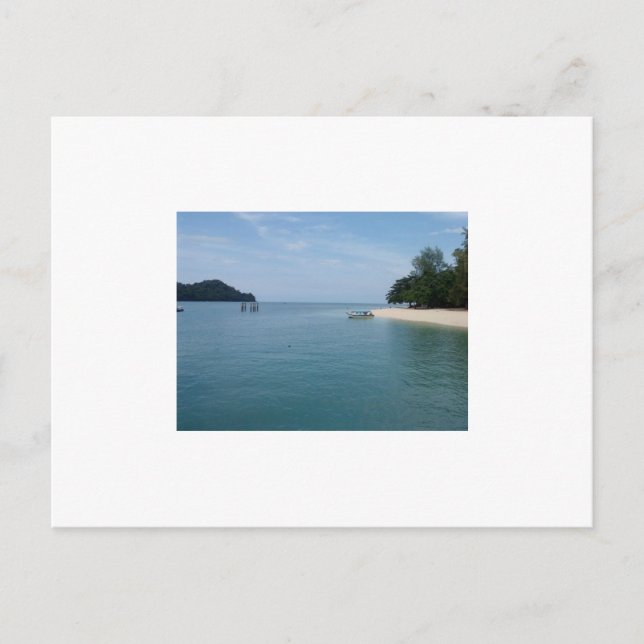 Beras Basah Island, Malaysia Postcard (Front)