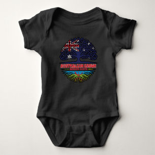 Berber Amazigh Australian Australia Tree Roots Baby Bodysuit