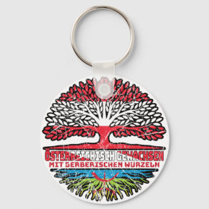 Berber Berberisch Österreichisch Österreich Baum Key Ring