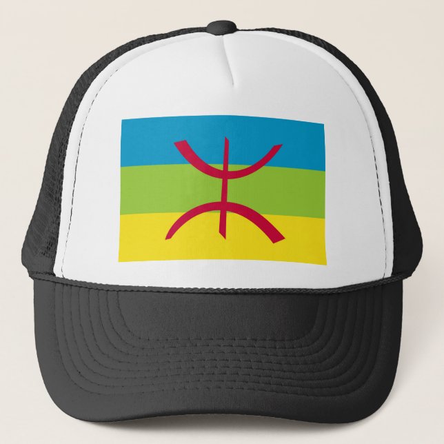 berber ethnic flag trucker hat (Front)