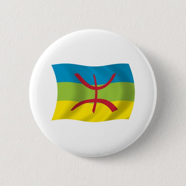 Berber People Flag Button (Front)