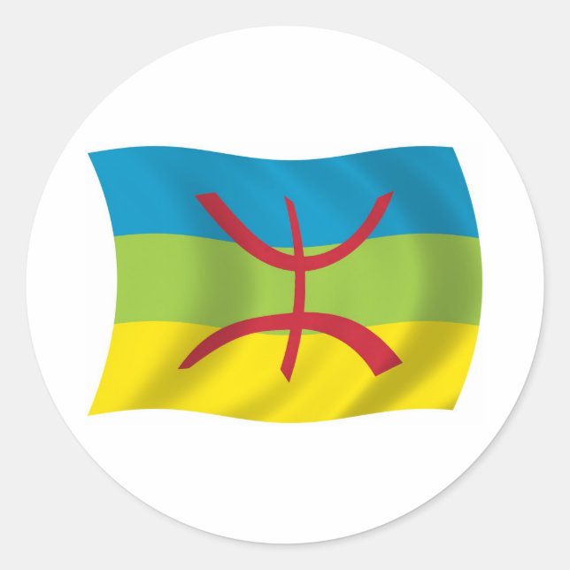Berber People Flag Sticker (Front)