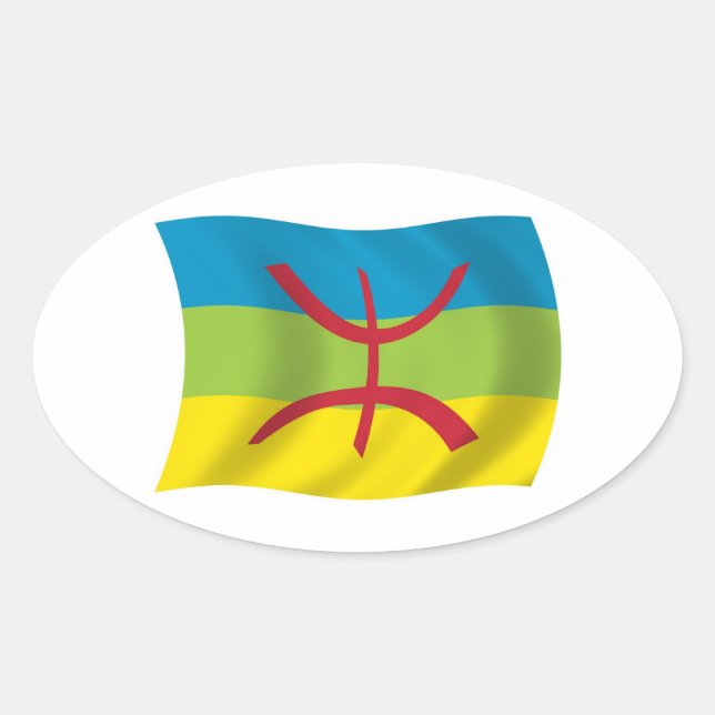 Berber People Flag Sticker (Front)