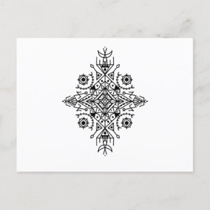 Berber shape postcard