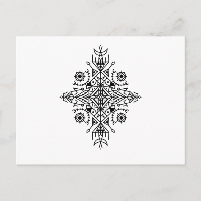 Berber shape postcard (Front)