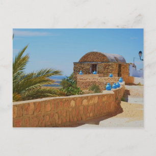 Berber village in Tunisia. Postcard