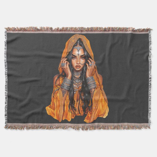 Berbère Throw Blanket (Front)