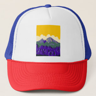 Berchtesgaden Alps or Berchtesgadener Alpen WPA Trucker Hat