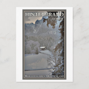 Berchtesgaden - Hinterbrand Lodge Postcard