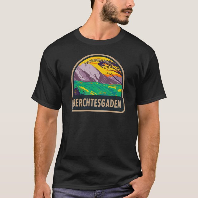 Berchtesgaden National Park Germany Vintage T-Shirt (Front)
