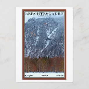 Berchtesgaden National Park - Winter Postcard