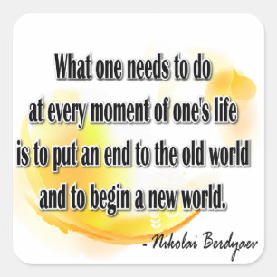 Berdyaev Square Sticker