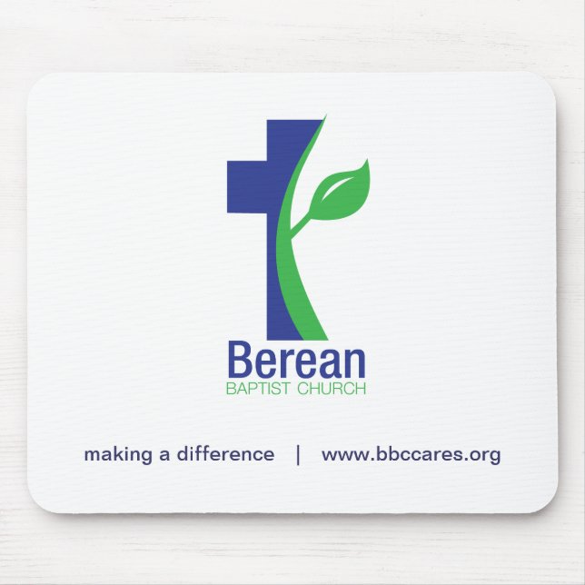 Berean Baptist Church mousepad (Front)