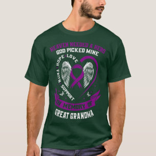 Bereavement Loss Great Grandma Alzheimers Awarenes T-Shirt